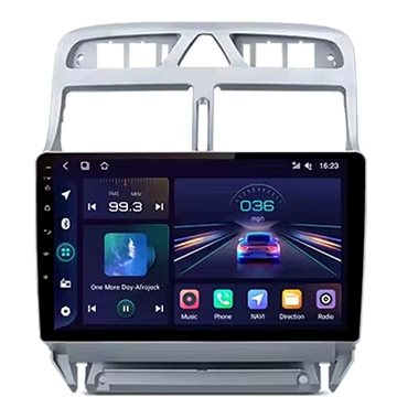 

Hizpo 2Din Autorádio do PEUGEOT 307 (2002 - 2013) Verze "C", Android Auto GPS Navigace Peugeot 307