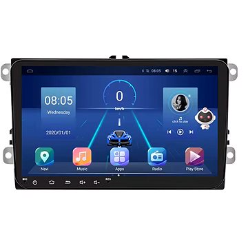 

PODOFO Autorádio Volkswagen Passat B6 B7, Golf Plus 5 6, Caddy, Polo, Sharan Jetta, Android
