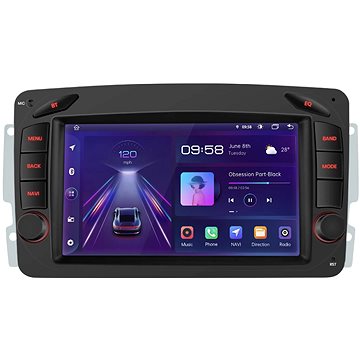 

Hizpo 2din Autorádio pro Mercedes Benz CLK W209 C209 W168 W463 2004 Vito Viano Vaneo, Android GPS