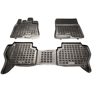 

Rezaw-Plast, Gumové koberce se zvýšeným okrajem, Mitsubishi Pajero IV, 2006- ,