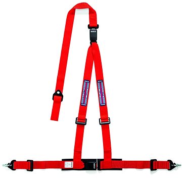 

Sparco 3bodový bezpečnostní pás CLUB H - 3M DUAL Martini Racing, homologace ECE, barva červená