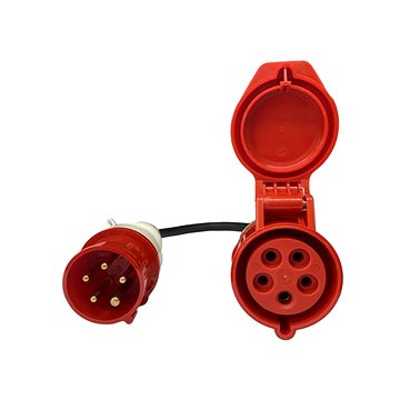 

EV EXPERT Adaptér z 16A CEE 5-kolík průmyslové zásuvky samce na zásuvku 32A CEE 5-kolík