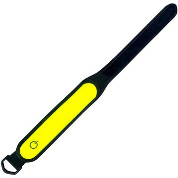 

Reflexní páska + LED PL-1P10, se zapínáním na suchý zip, žlutá