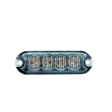 

TT technology Výstražný strobo maják predátor ULTRASLIM 4 LED – šroub 12/24V