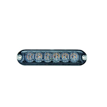 

TT technology Výstražný strobo maják predátor ULTRASLIM 6 LED – šroub 12/24V