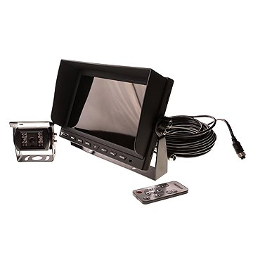 

TT technology Parkovací systém pro 4 kamery s 9’’ monitorem, 15 m 4PIN kabel