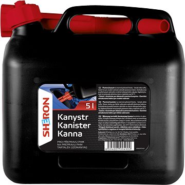 

SHERON Kanystr na PHM 5 l černý