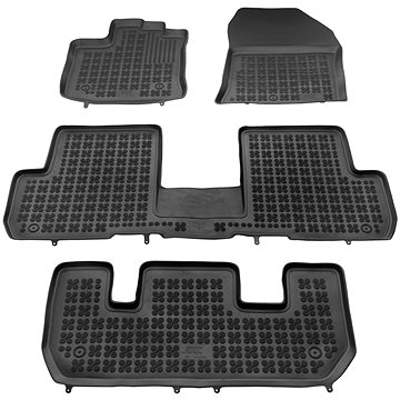 

Rezaw-Plast, Gumové koberce se zvýšeným okrajem, Dacia Lodgy I, 2012-2022, 7 Sedadel