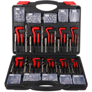 

SIXTOL Sada na opravu závitů Mechanic Thread Set 261, M5 - M12, 1 / 4 UNC - 1 / 2 UNC, 261 ks