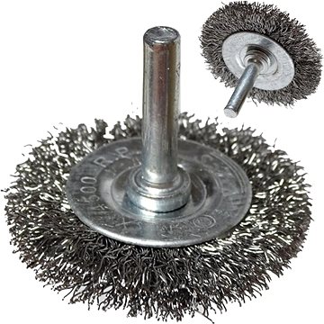 

Satra Ocelový kartáč s vlnitým drátem 40 × 6 mm na vrtačku