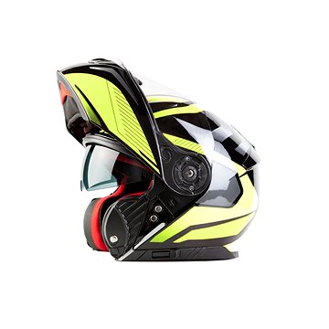 MAXX - FF 950 S vyklápěcím integrálem černo-zelená reflex L