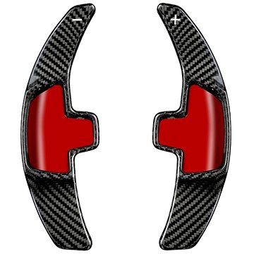

T-Carbon karbonová pádla pod volant pro Mercedes Benz 2012-, barva černý karbon
