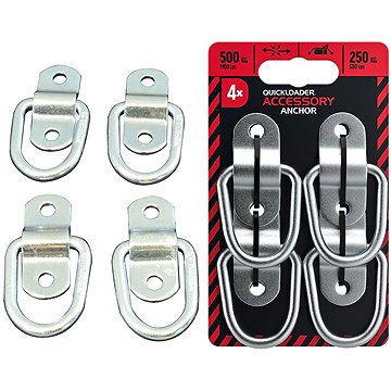 RAKENNUSKEMIA OY Quickloader Kotvící oko Anchor 500 kg - sada 4 ks