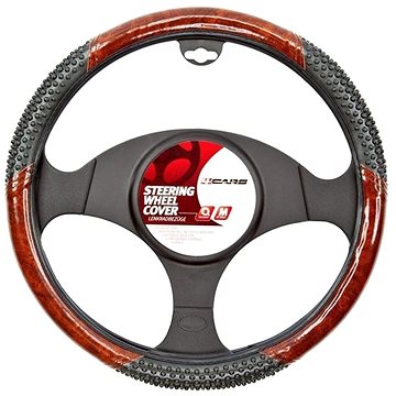 

4CARS Potah volantu 37-39 cm imitace dřeva
