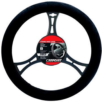 

Carpoint Potah volantu Suede černý