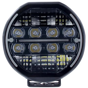 

LED silniční svítilna, oranžová, 9palcová, 200 W, 17500 Lm, s dvoupolohovým světlem