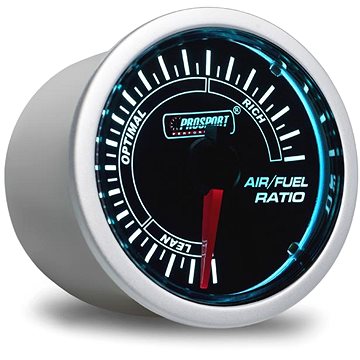 

Prosport Performance Přídavný budík řady Smoke, měřená hodnota poměr vzduch/palivo