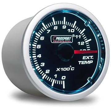 

Prosport Performance Přídavný budík řady Smoke, měřená hodnota teplota EGT