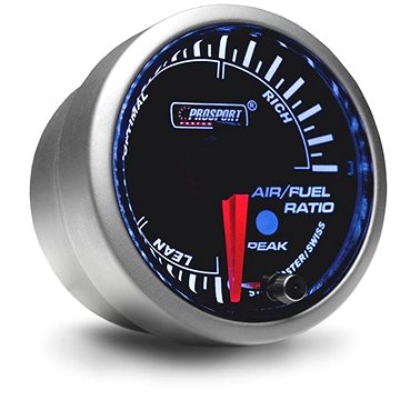 

Prosport Performance Přídavný budík řady Premium, měřená hodnota poměr vzduch/palivo