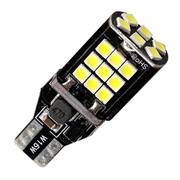 

Rabel LED autožárovka W16W 24 smd 3030 CANBUS T15 bílá + stabilizátor