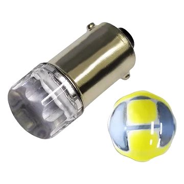 

Rabel LED autožárovka BA9S T4W T5W mini 2 smd 2835 12V mléčná
