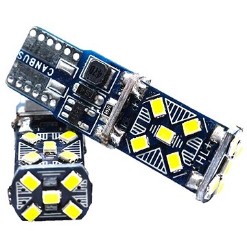 

Rabel LED autožárovka T10 W5W 15 led smd 2016 5T canbus stabilizátor