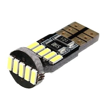 

Rabel LED autožárovka T10 W5W 15 led 4014 5 smd Top canbus stabilizátor