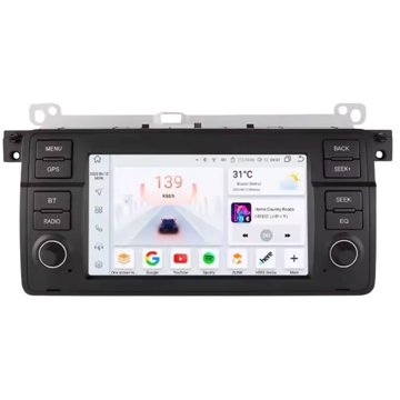 

Ossuret 8GB Autorádio BMW 3 E46 M3 318 320 325 335 1999 - 2005 s Android Auto, CarPlay, 8+128 GB