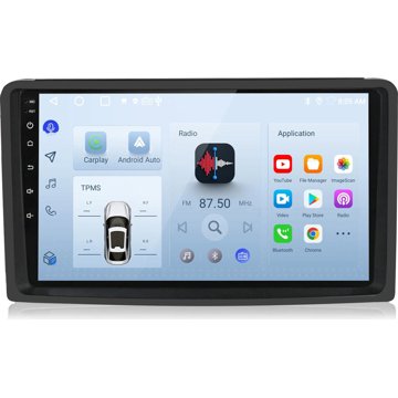 

Ossuret Autorádio Smart Fortwo 2005-2010, CarPlay, Android, GPS, Verze A