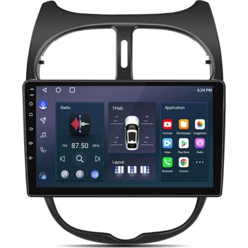 

Ossuret Autorádio Peugeot 206 od 1998, CarPlay, Android, GPS, WiFi, DSP, DAB, Bluetooth