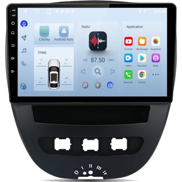 

Ossuret Autorádio Peugeot 107 od 2005, CarPlay, Android, GPS, WiFi, DSP, DAB+, RDS