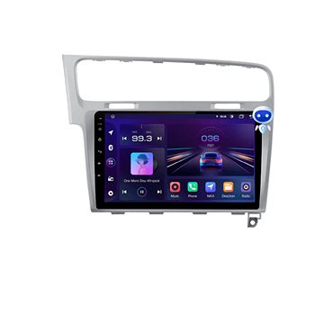 

Junsun 2DIN ANDROID AUTORÁDIO do Volkswagen Golf 7 VII, KAMERA, GPS, Rádio, stříbrná