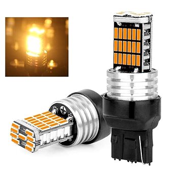 

Rabel W21W WY21W 45 led 4014 CANBUS T15 ORANŽOVÁ