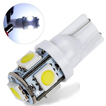

Rabel 24V T10 W5W 5 smd 5050 bílá