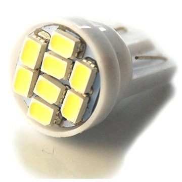 

Rabel 24V T10 W5W 8 smd 3528 8T bílá