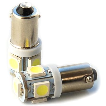 

Rabel 24V BA9S T4W T5W 5 smd 5050 bílá