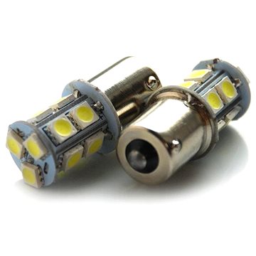 

Rabel 24V BA15S 13 smd 5050 P21W 1156 bílá