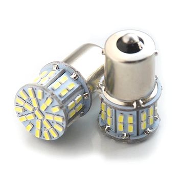 

Rabel 24V BA15S 50 smd 3014 P21W 1156 bílá
