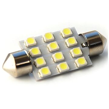 

Rabel 24V 39 mm 12 smd 2835 C5W C10W C15W SV8,5 bílá
