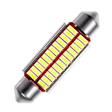

Rabel 24V 41 - 42 mm Canbus 24 smd 4014 C10W C15W SV8,5 bílá + stabilizátor
