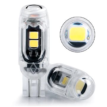 

Rabel T10 W5W 5 smd 3030 bílá s čočkou
