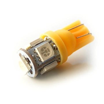 

Rabel T10 W5W 5 smd 5050 ORANŽOVÁ