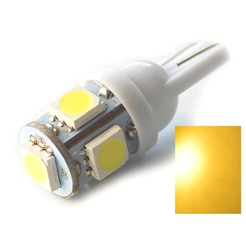 

Rabel T10 W5W 5 smd 5050 TEPLÁ BÍLÁ