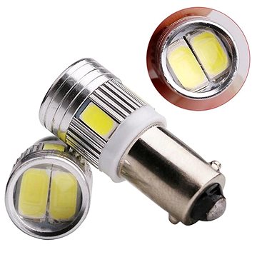 

Rabel BA9S T4W 6 smd 5630 bílá s čočkou