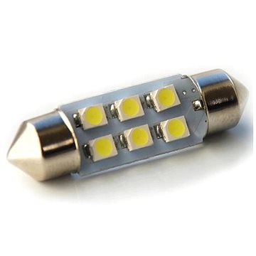 

Rabel 39 mm 6 smd C5W C10W C15W SV8,5 bílá