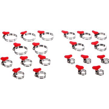 

SIXTOL Mechanic Connect Set 20 Hadicová spona s motýlkem, 10-44 mm, 20 ks