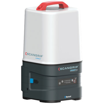 

SCANGRIP AREA 10 CONNECT - pracovní světlo s unikátním úhlem paprsku 180 / 360° až 10 000 lumenů