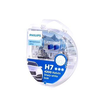 

Philips H7 12V WhiteVision ultra +W5W 2ks