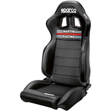 

Sparco R100 Martini Racing sportovní sedadlo, černá koženka