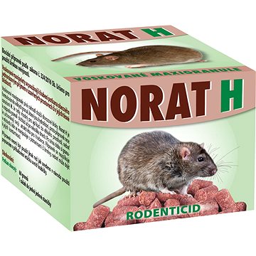 

NORAT H Rodenticid - maxipelety, 2 x 60 g